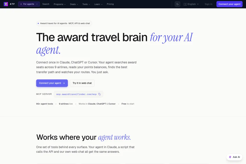 Landing page preview
