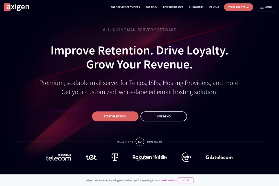 Landing page preview