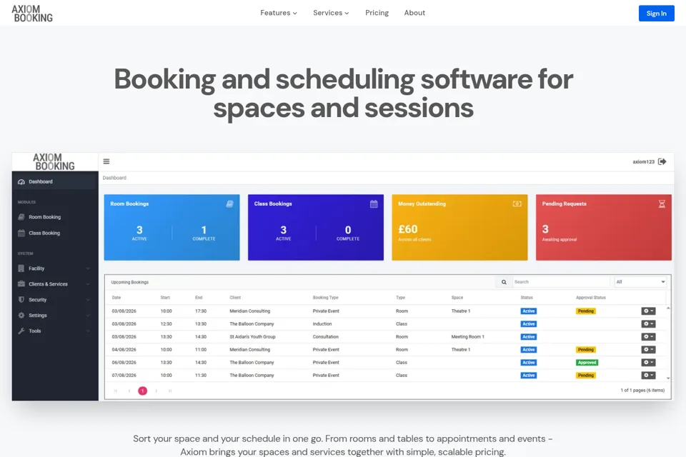 Landing page preview