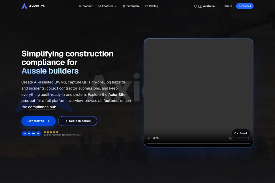 Landing page preview