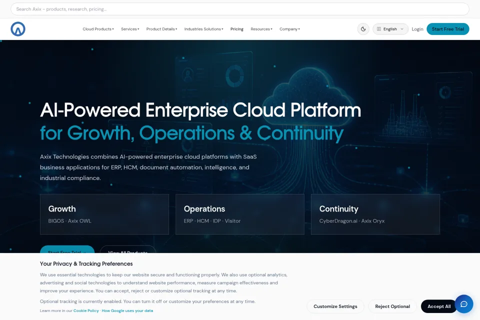 Landing page preview
