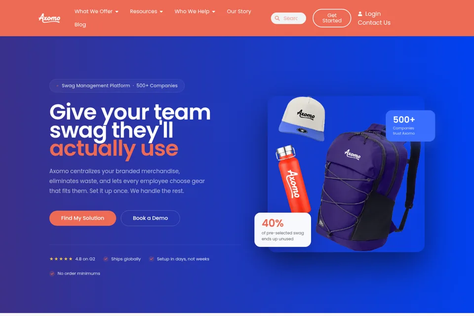 Landing page preview