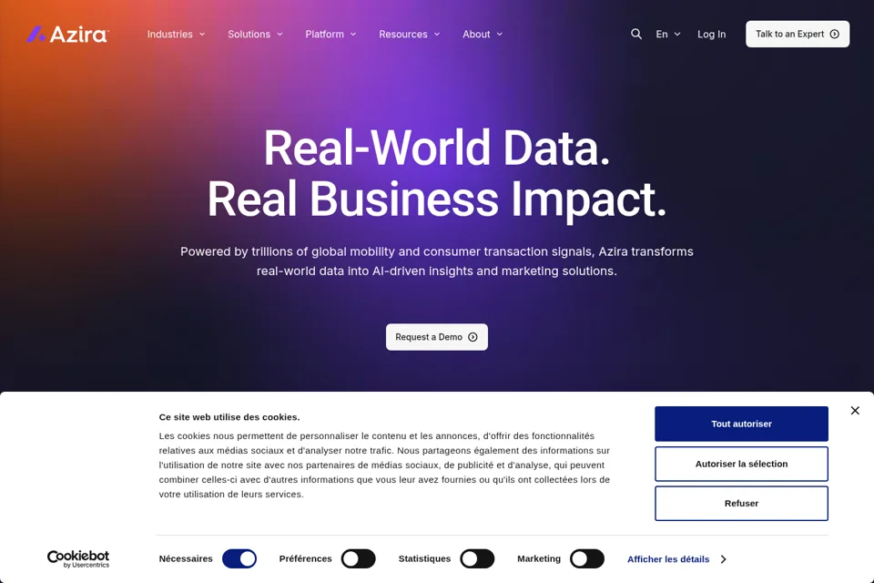Landing page preview