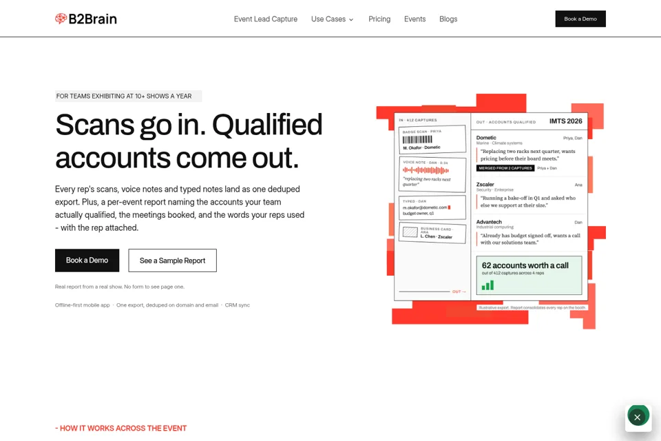 Landing page preview