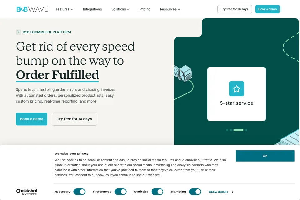 Landing page preview