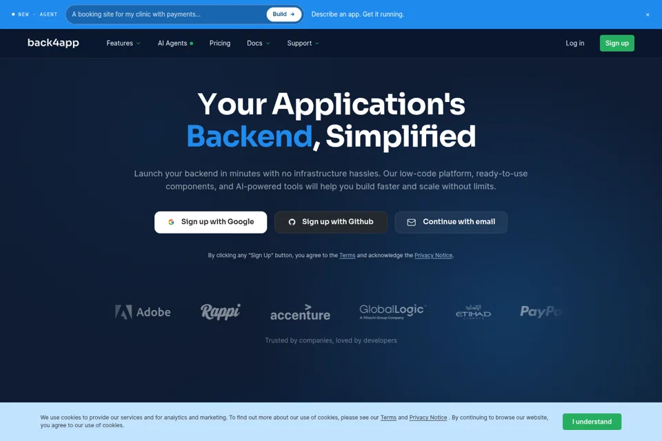 Landing page preview