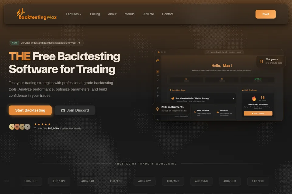 Landing page preview