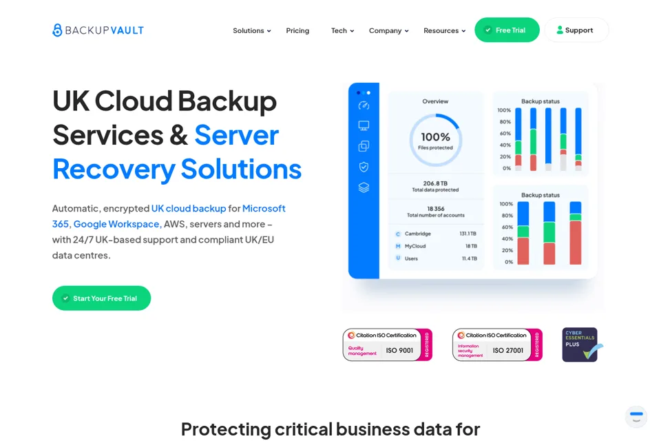 Landing page preview