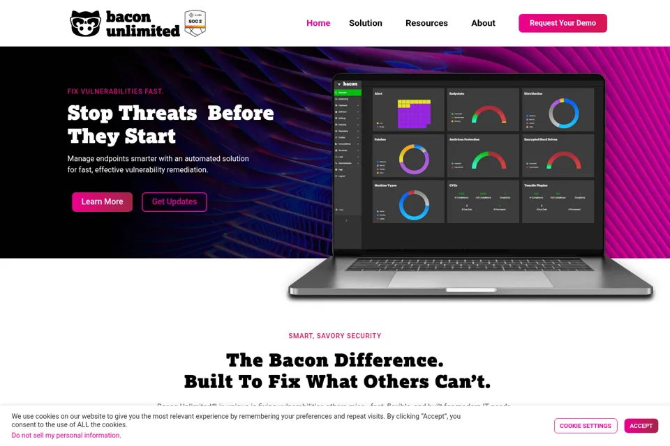 Landing page preview
