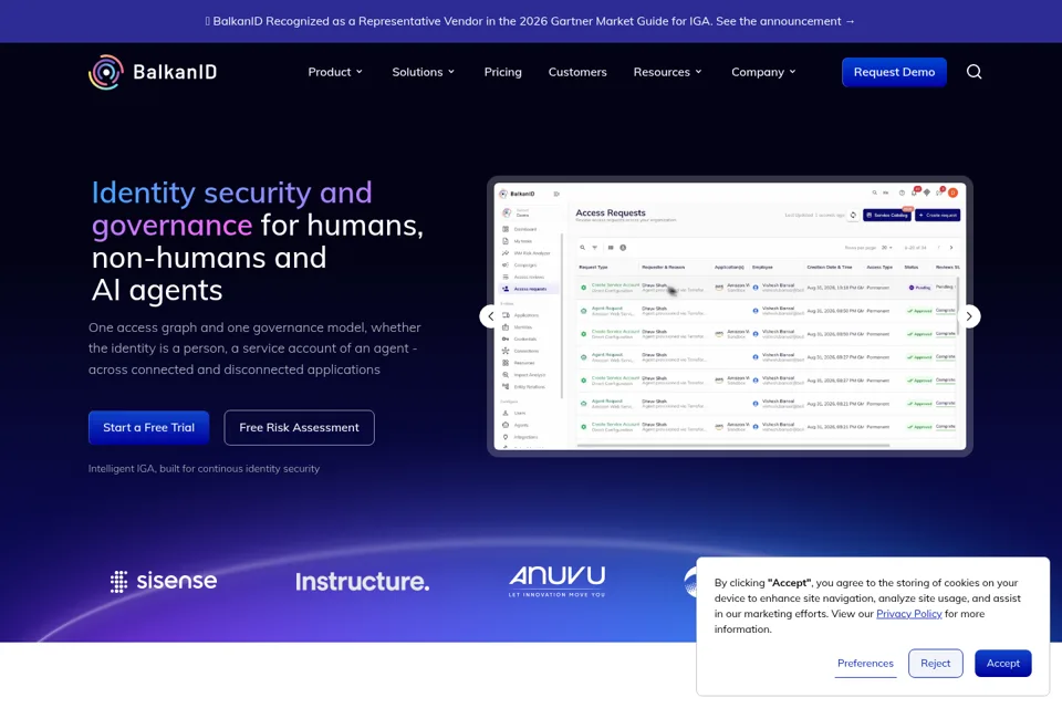 Landing page preview