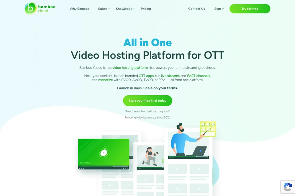 Landing page preview