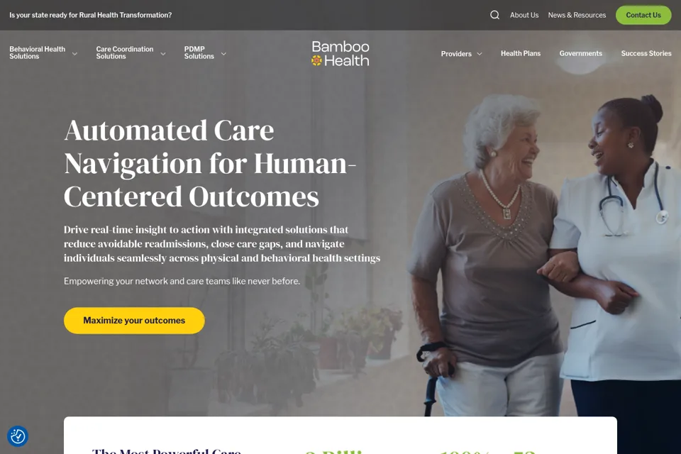 Landing page preview
