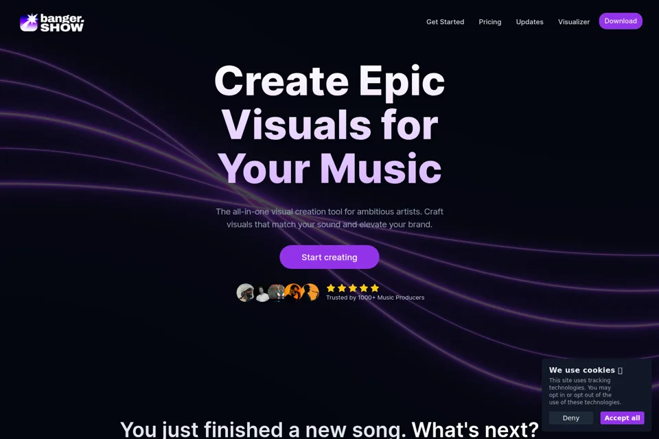 Landing page preview