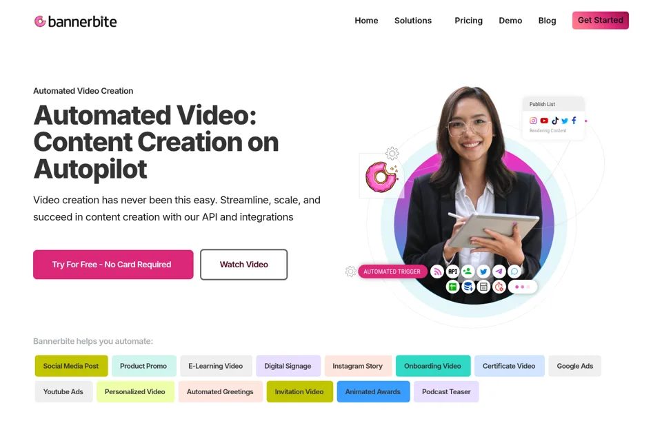 Landing page preview