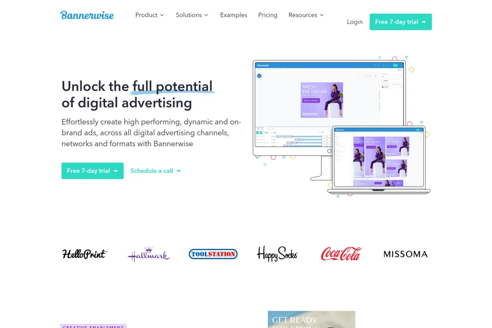 Landing page preview