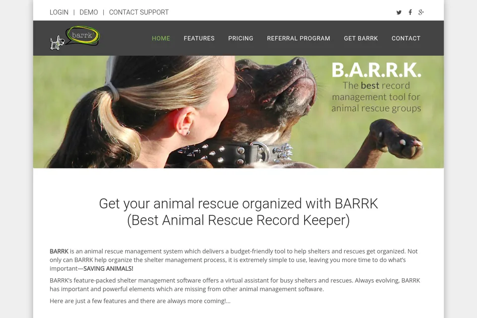 Landing page preview
