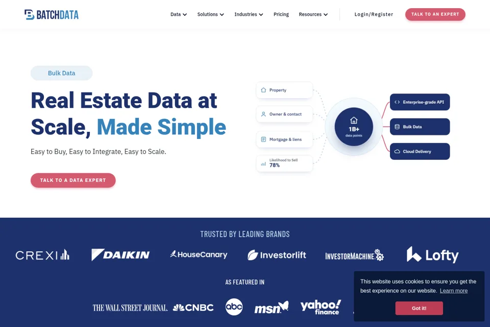 Landing page preview
