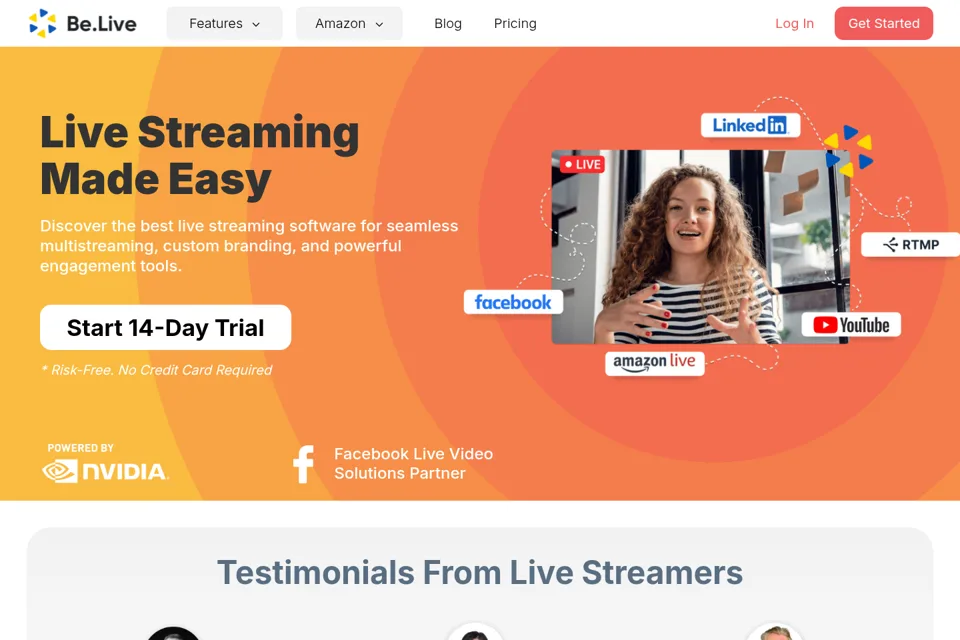 Landing page preview