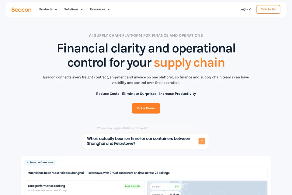 Landing page preview