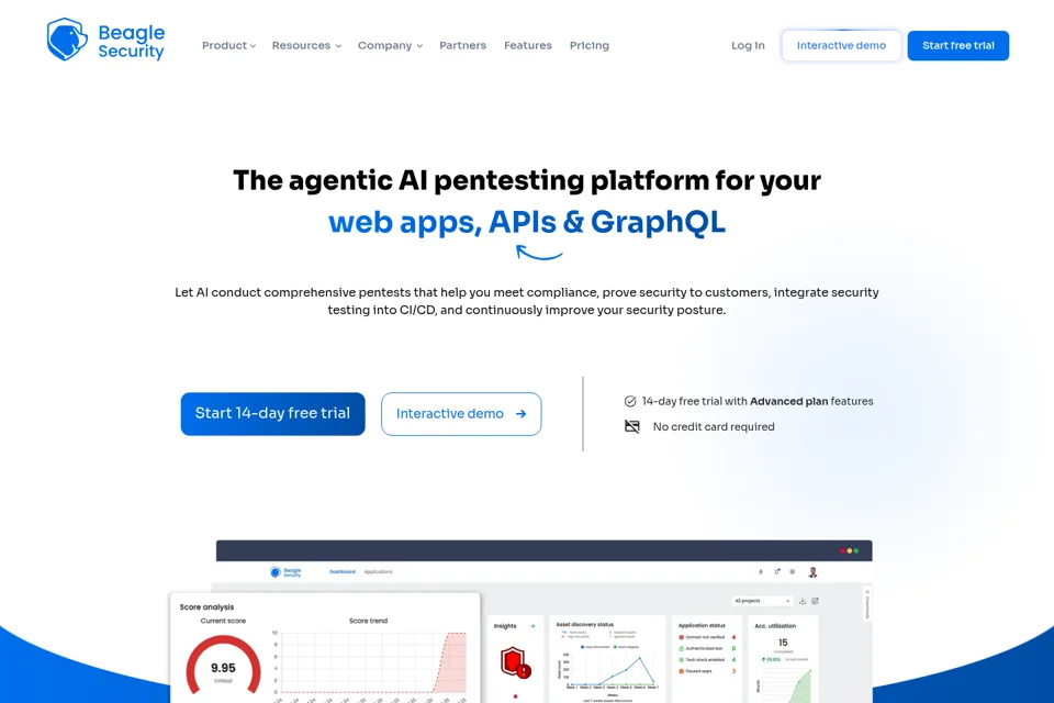 Landing page preview