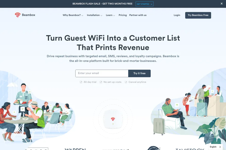 Landing page preview