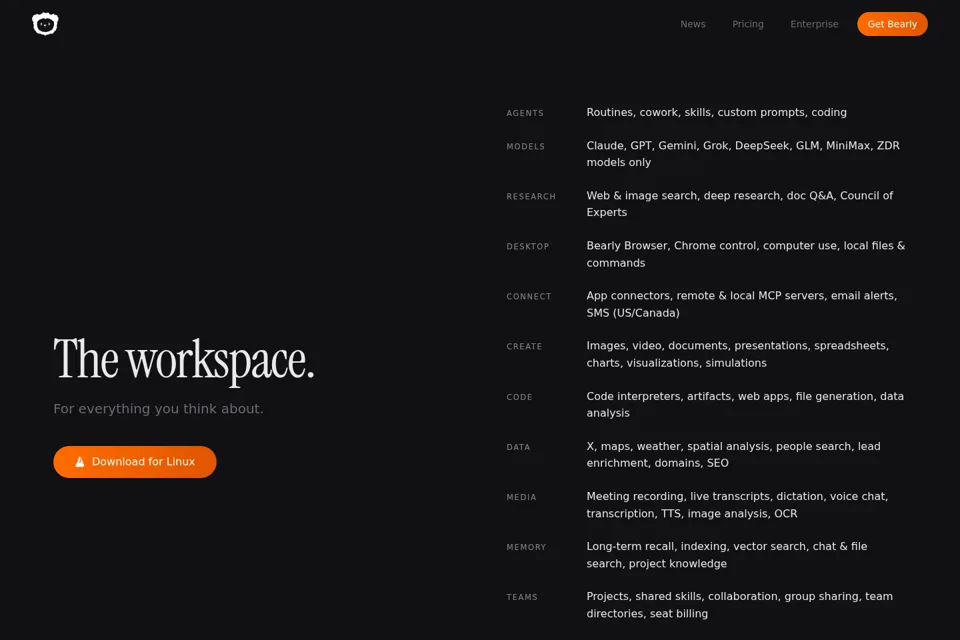 Landing page preview