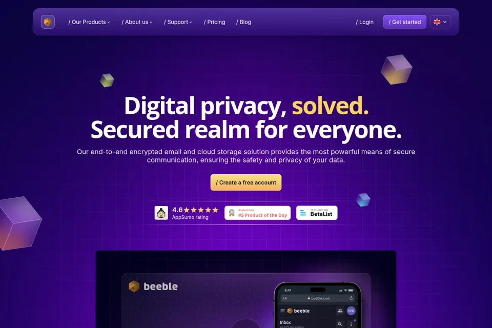 Landing page preview