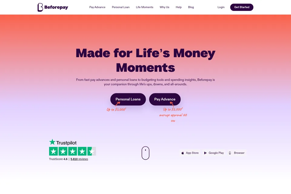 Landing page preview