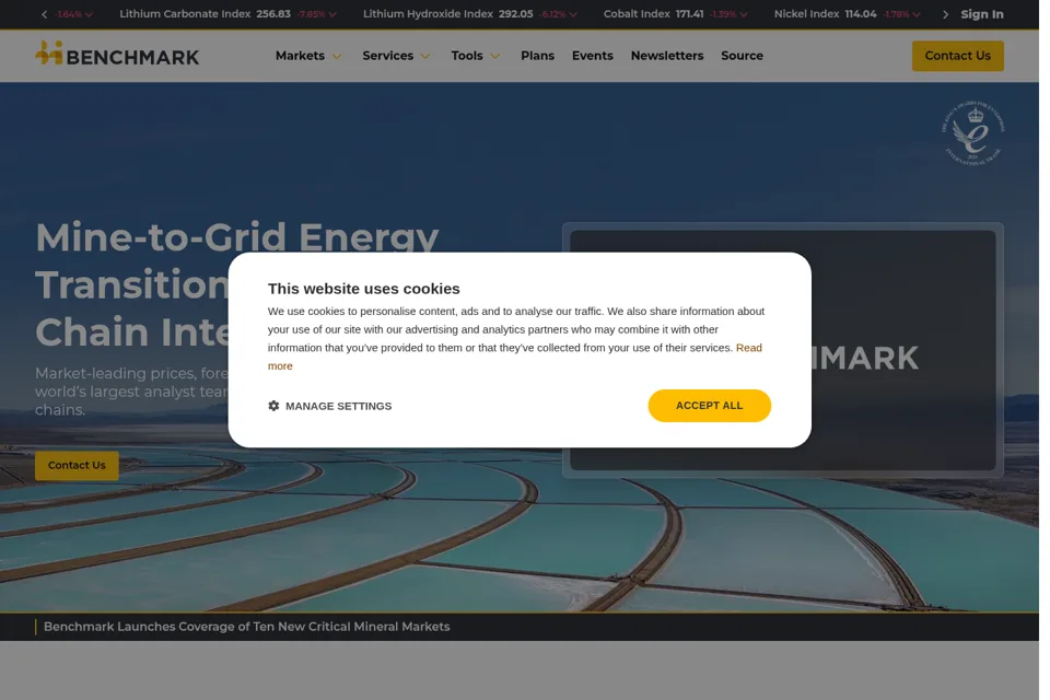 Landing page preview