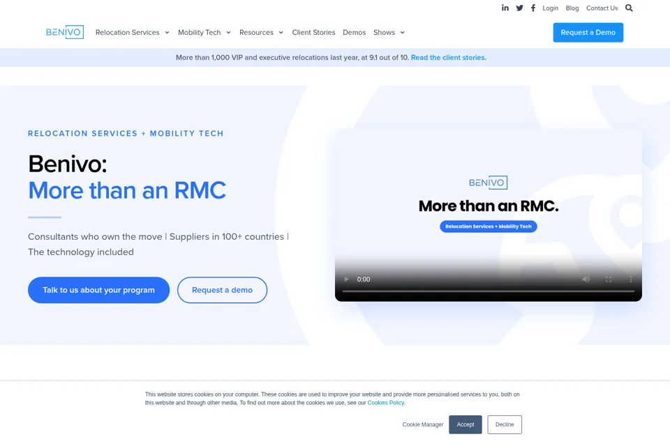 Landing page preview