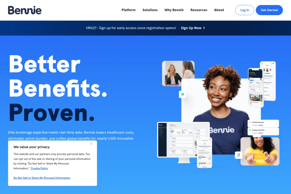Landing page preview
