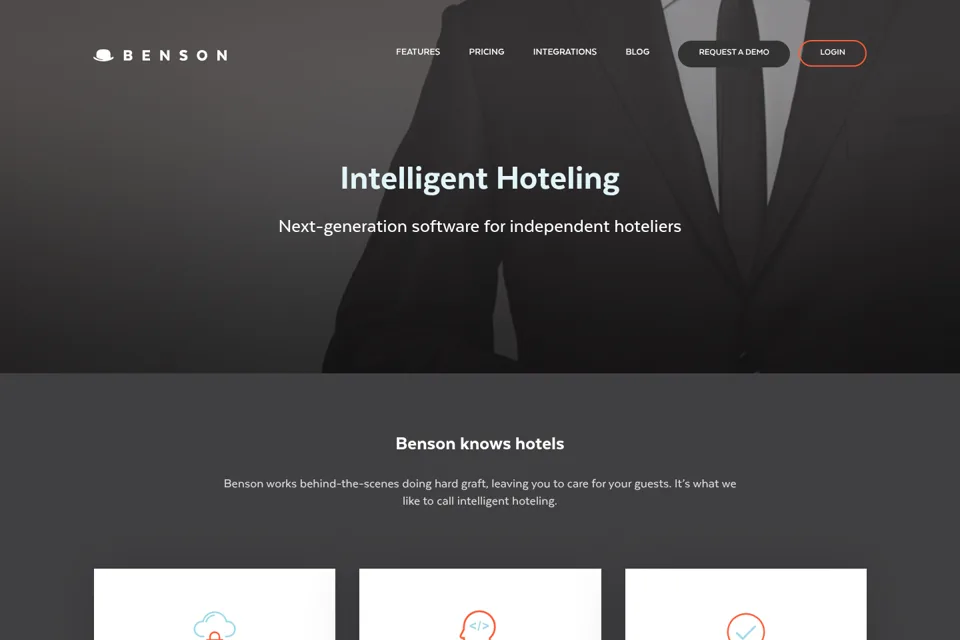 Landing page preview
