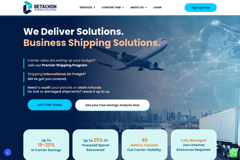 Landing page preview