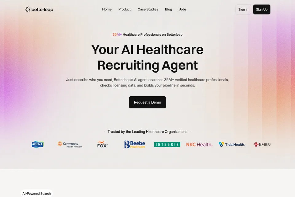 Landing page preview