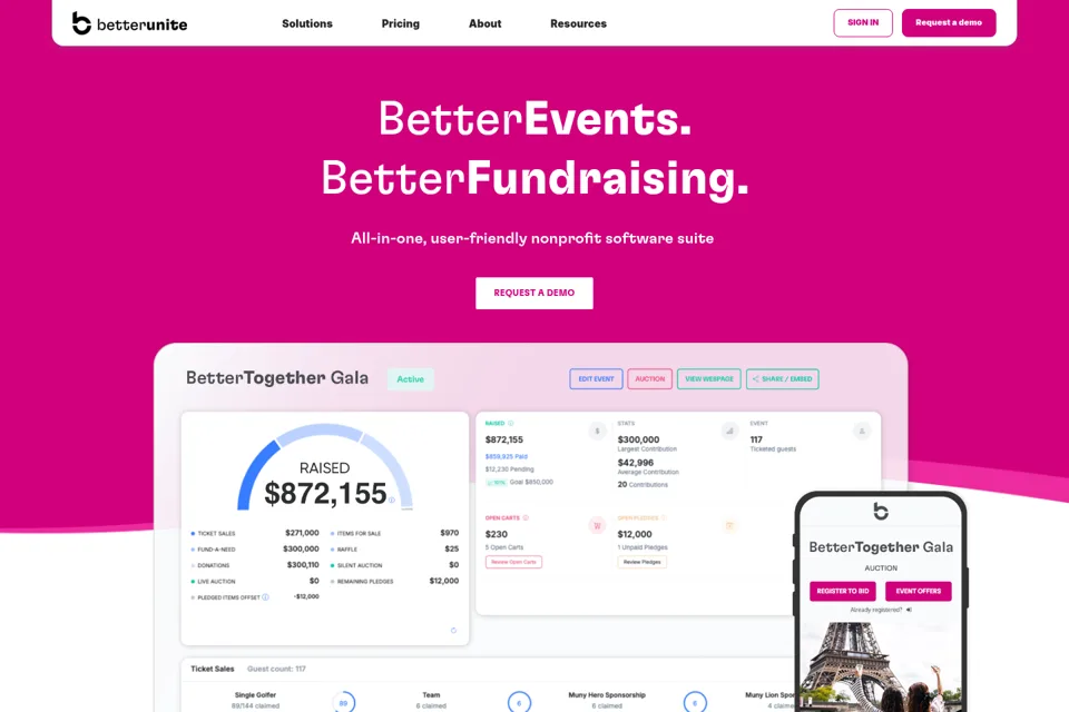 Landing page preview