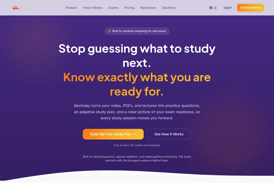 Landing page preview