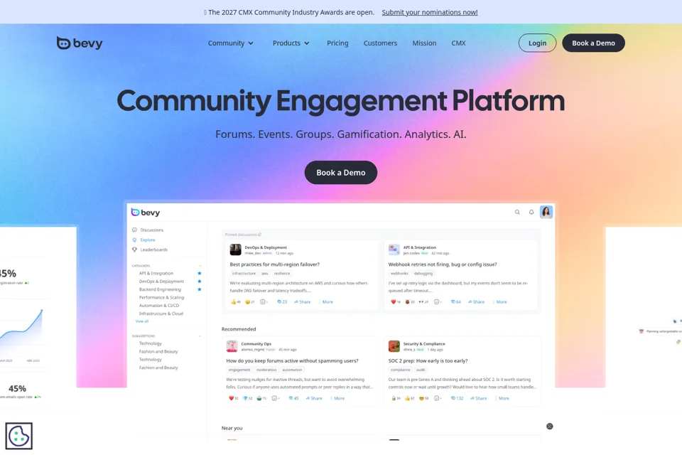 Landing page preview
