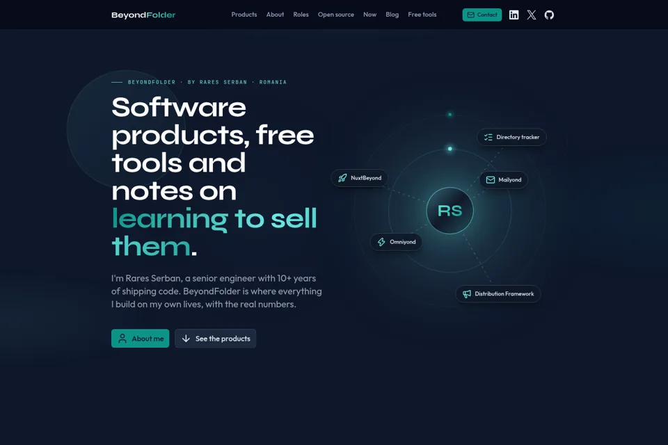 Landing page preview