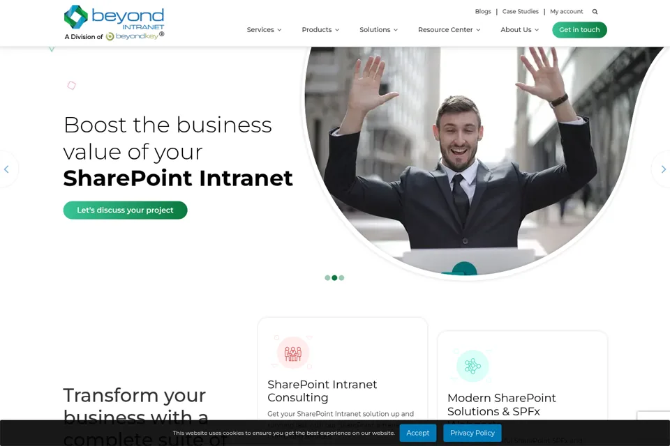 Landing page preview
