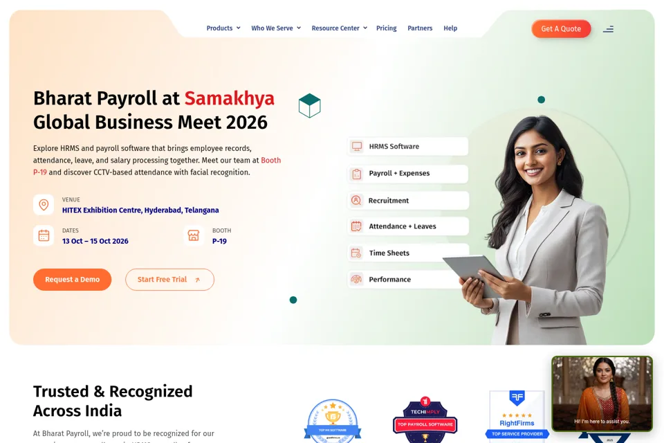Landing page preview
