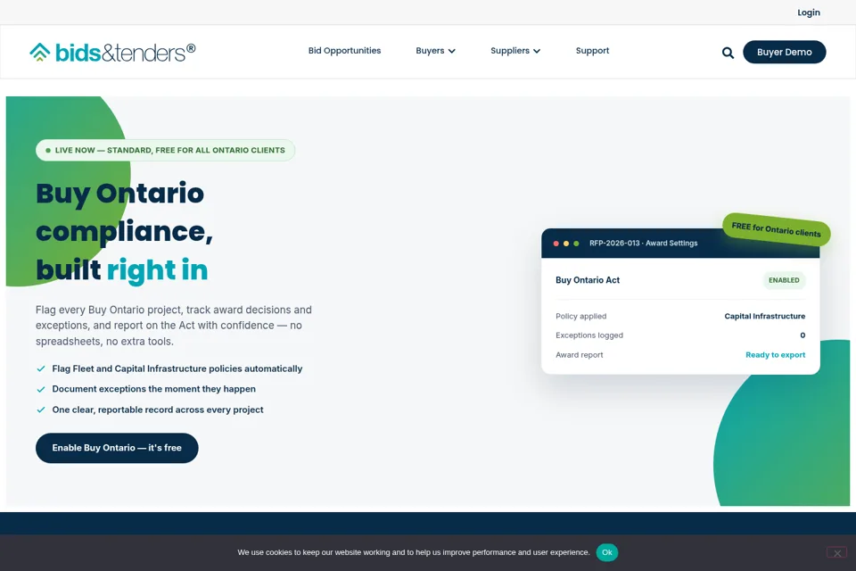 Landing page preview