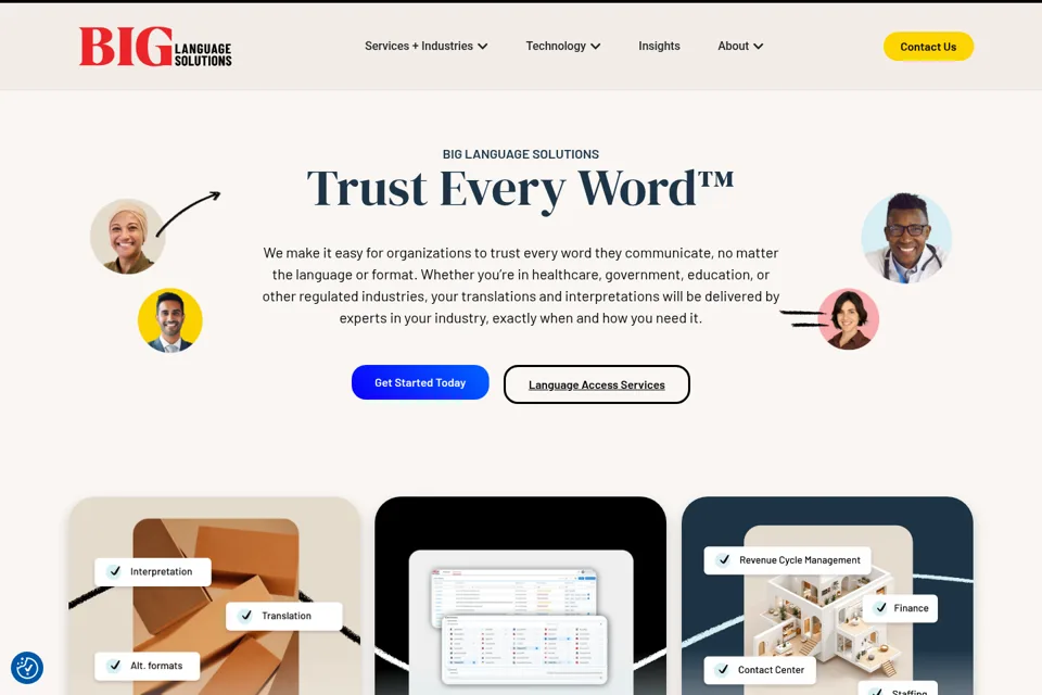 Landing page preview