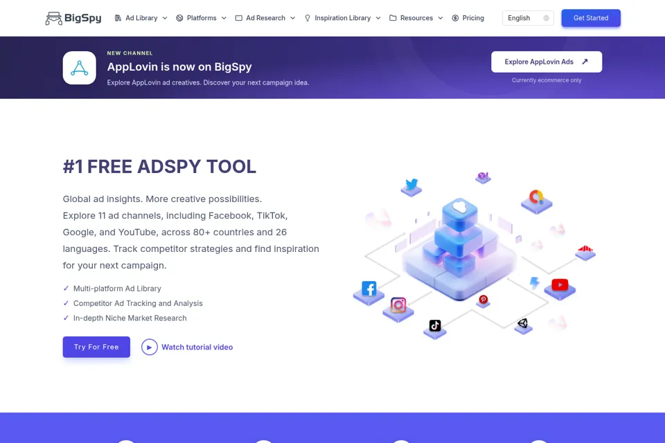 Landing page preview