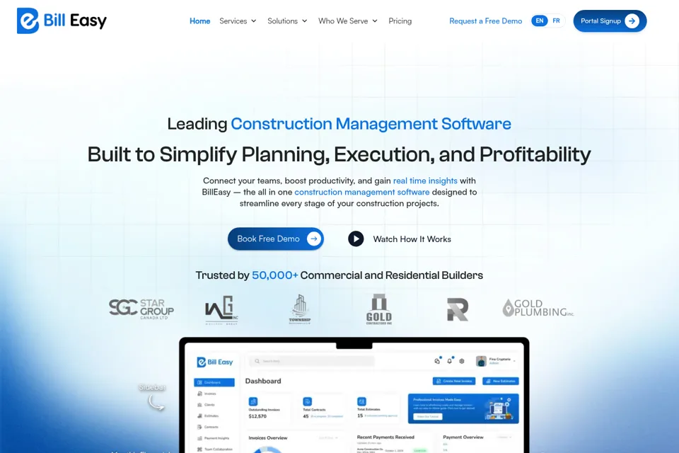 Landing page preview