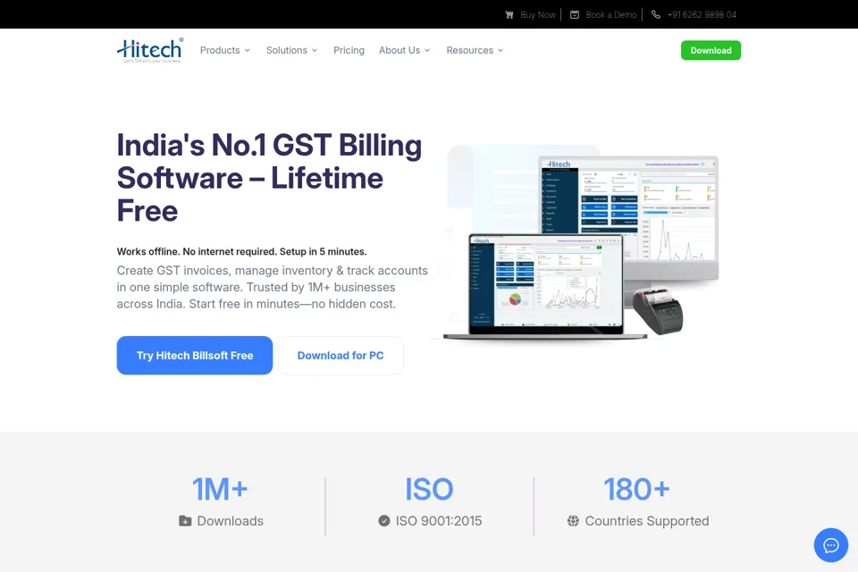 Landing page preview