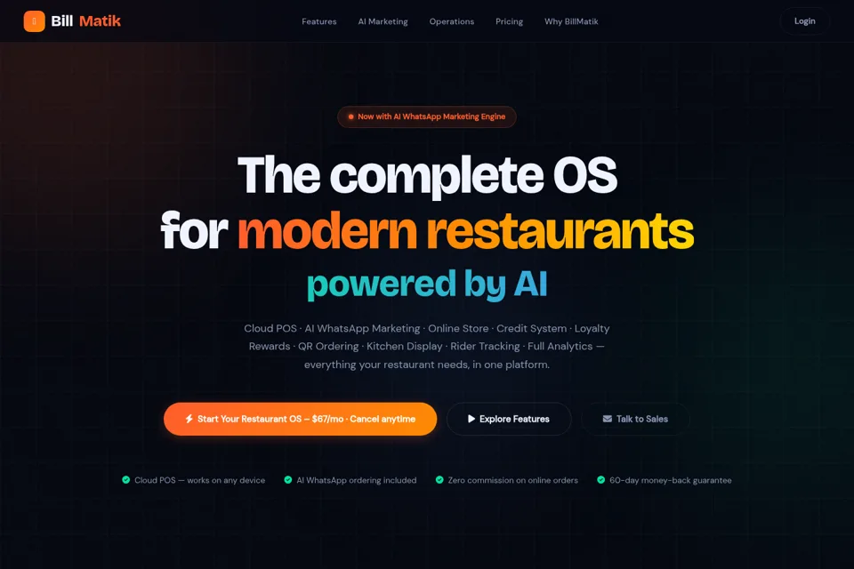 Landing page preview