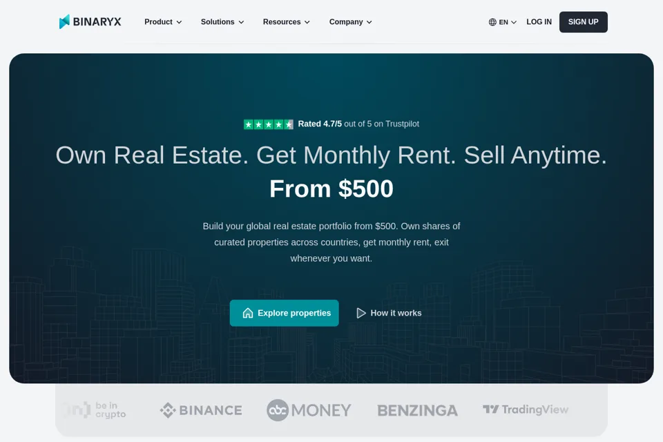 Landing page preview