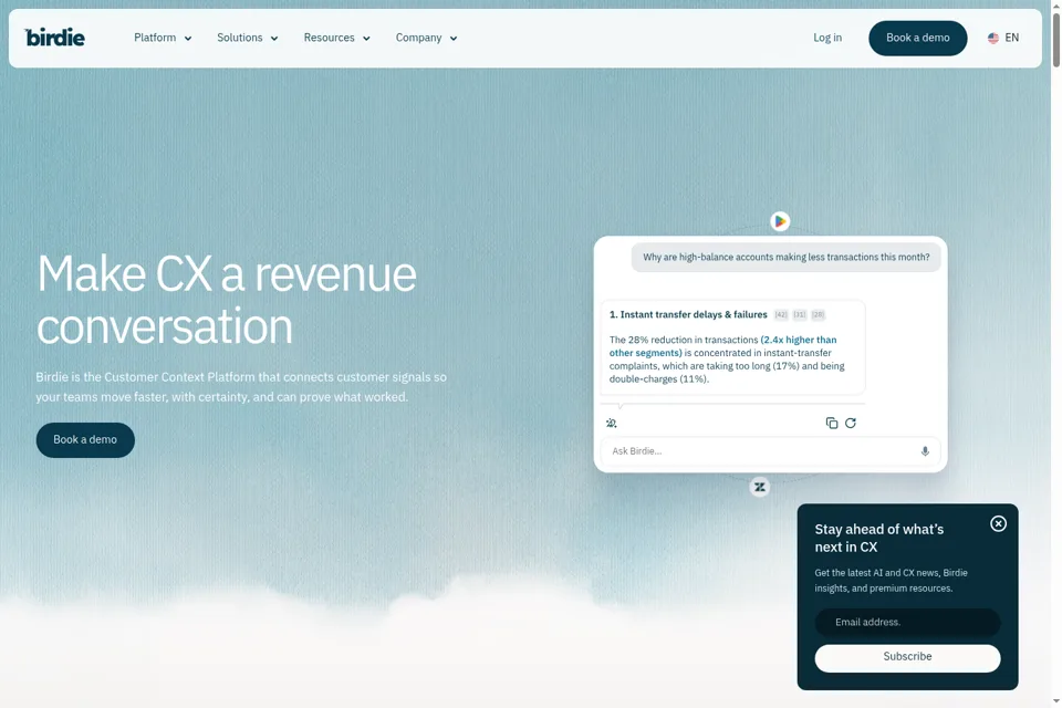 Landing page preview