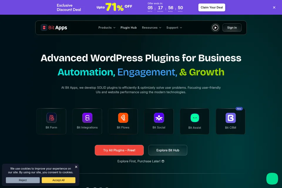 Landing page preview
