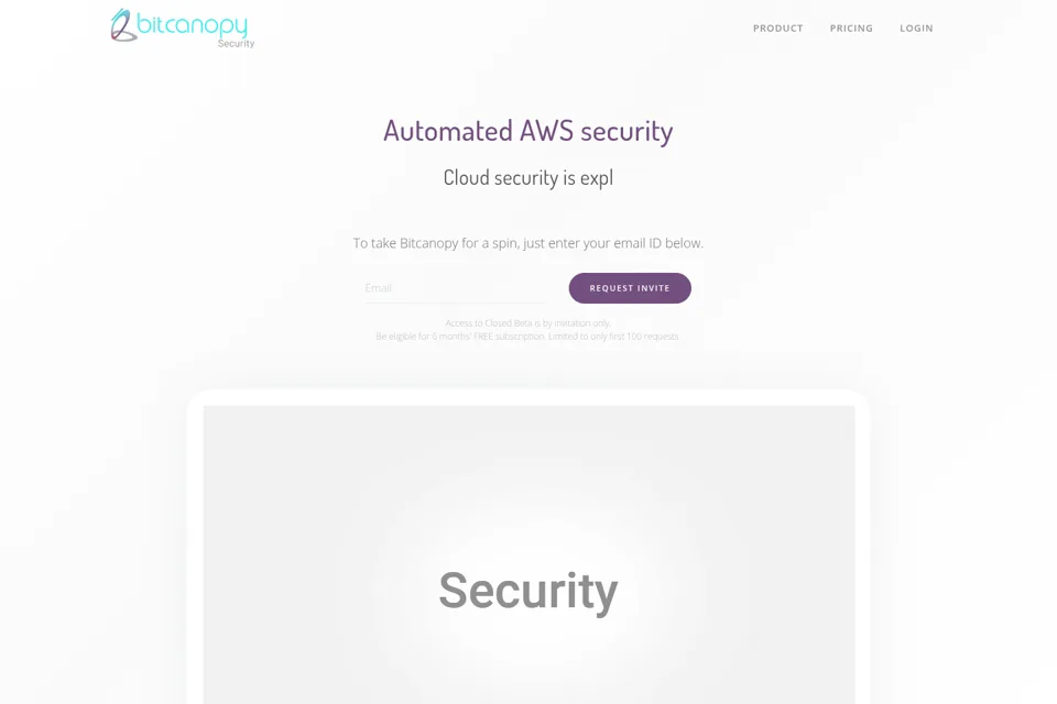 Landing page preview